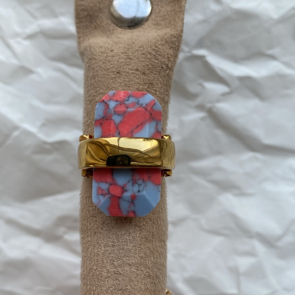 Anthropologie rectangle ring